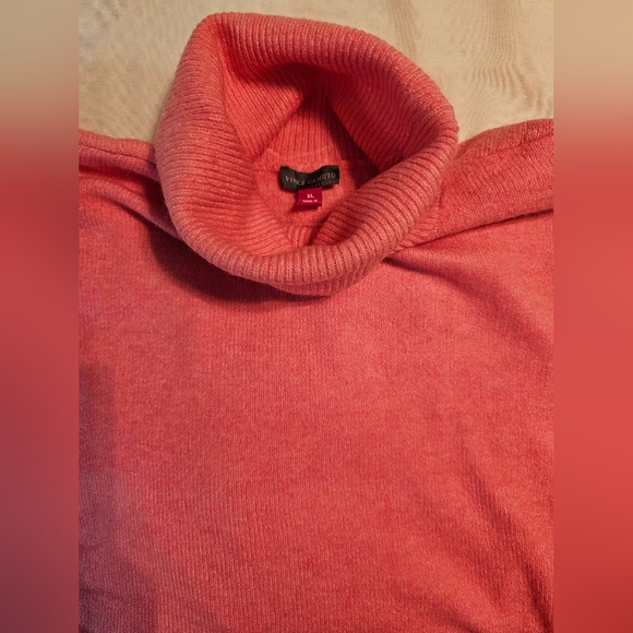 Vince Camuto Pink Sweater Oversized XL - Picture 8 of 12